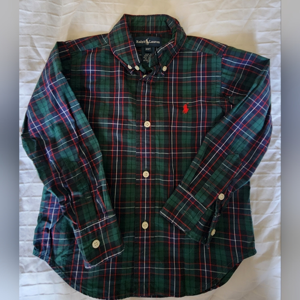 Ralph Lauren,  2T Holiday Plaid